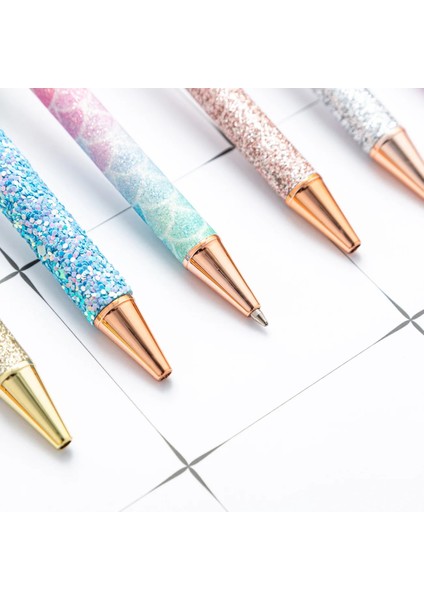 G Tarzı Ellen Brook Dört Yapraklı Yonca Kolye Tükenmez Kalem Lüks Sevimli Düğün Gül Altın Metal Kırtasiye Okul Ofis Tedarik Kalem (Yurt Dışından) fırsatları