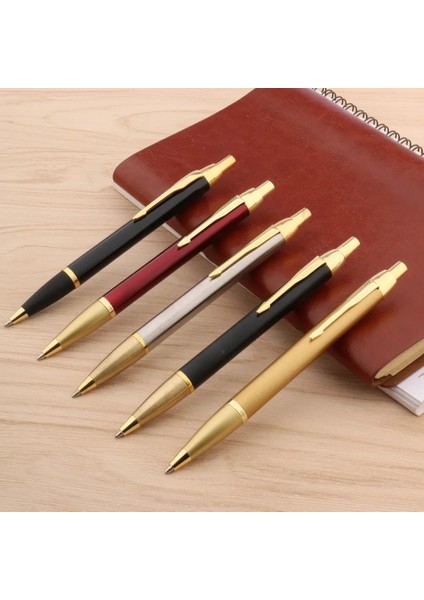 A2 Stili Paslanmaz Çelik Altın Ok Öğrenci Kalem Pres Metal Tükenmez Kalem (Yurt Dışından) fiyatları