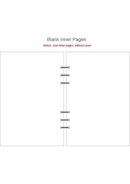 Boş Stil A7 Yaratıcı A5 A6 A7 Renkli Defter Dizin Sayfası Mat Kapak Spiral Günlük Planlayıcı Kağıt Not Defteri Kategori Sayfaları Kırtasiye (Yurt Dışından)