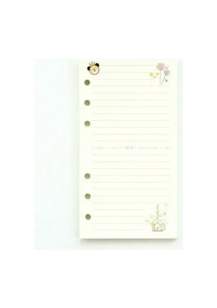 Çizgi Stili A7 45 Yaprak A5 A6A7 Gevşek Yaprak Defter Dolum Spiral Cilt Iç Sayfa Haftalık Aylık Yapılacak Çizgi Nokta Izgara Içi Kağıt Kırtasiye (Yurt Dışından)