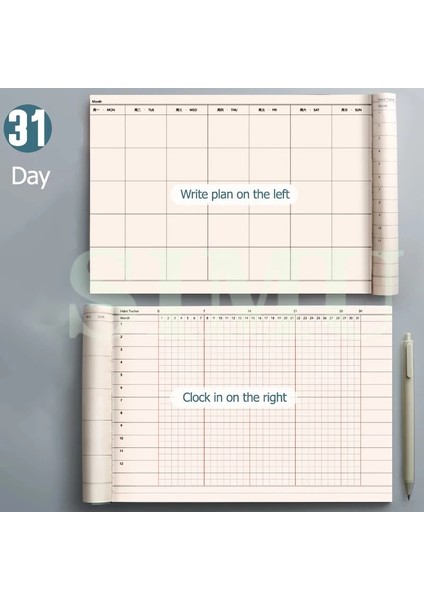 Kumral Tarzı Öğrenci Giriş Planlayıcısı Not Defteri Zaman Yönetimi Görev Listesi Günlük Okul Defterleri Takvim Çalışma Kırtasiye Ofis Haftalık Plan (Yurt Dışından) indirimleri