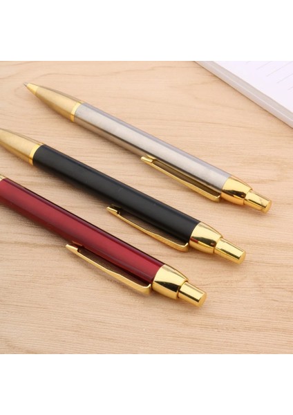 A2 Stili Paslanmaz Çelik Altın Ok Öğrenci Kalem Pres Metal Tükenmez Kalem (Yurt Dışından) indirimleri