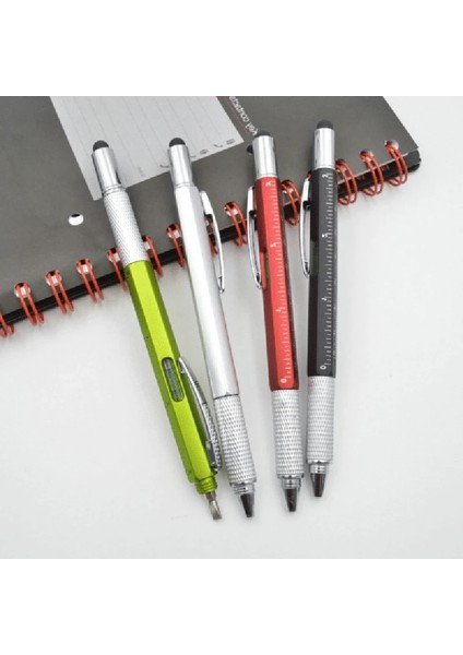 Gümüş Tarzı Mavi Dolum Blackblue Dolum Aletli Çok Fonksiyonlu Stylus Kalem Teknik Tükenmez Kalem, Klipsli Pürüzsüz Yazma Gdeals (Yurt Dışından) fiyatları