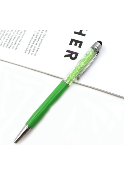 F Tarzı 1@# Yüksek Li Rystal Tükenmez Kalem Çok Işlevli Dokunmatik Jel Kalem Rulo Tükenmez Kalem Kırtasiye Tükenmez Kalem (Yurt Dışından)