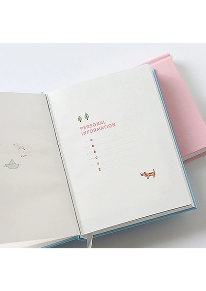 Açık Yeşil Tarzı 365 Planlayıcı Ajanda Defter Renkli Iç Sayfa Illüstrasyon Yıllık Günlük Plan Günlük Kayıt Hayat Kırtasiye Hediyeler (Yurt Dışından) fırsatları