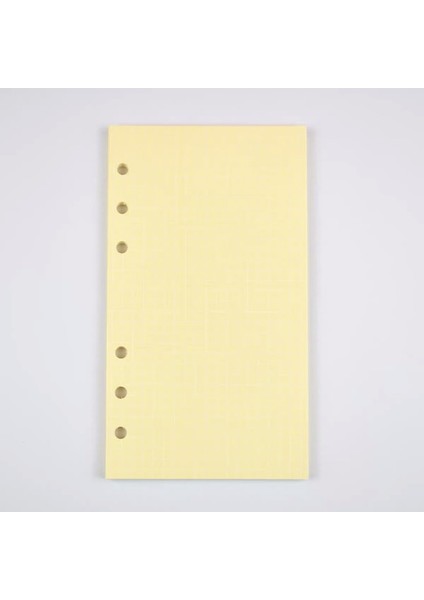 Izgara Sarı Stili A5 Mınkyeets Renkli Pembe Mor A5 A6 Defter Kağıdı Dolum Spiral Binder Indeks Sayfa Içi Günlük Aylık Haftalık Gündem (Yurt Dışından)