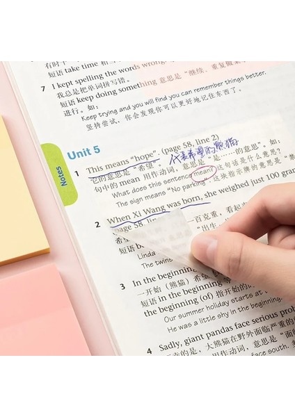 7.6x7.6cm Pembe Tarzı Su Geçirmez Pet Şeffaf Yapışkan Notlar Bloknot Eets Etiketler Günlük Yapılacaklar Listesi Öğrenci Ofis Kırtasiye Için Not Kağıdı (Yurt Dışından) fırsatları