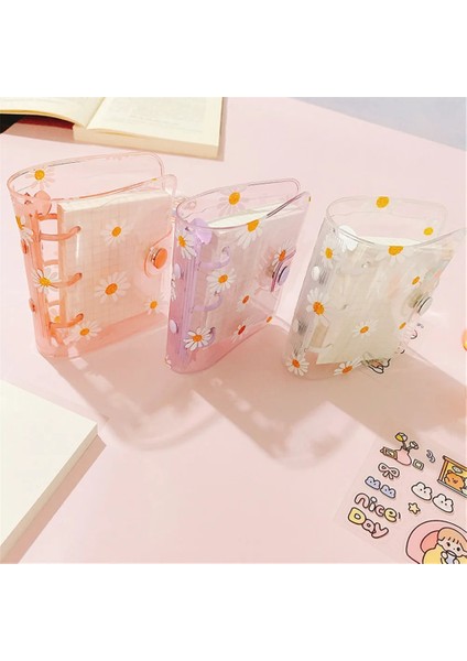 Beyaz Stil Sevimli Papatya M Delik Defter Gevşek Yaprak Not Defteri Halka Binder El Kitabı Kawaii Planlayıcısı Okul Dergileri Kore Kırtasiye 2022 (Yurt Dışından) fiyatları