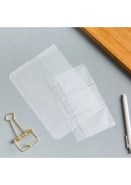Kart Çanta Stili A6 Pvc A5 A6 A7 Spiral Defter Kapağı Gevşek Günlüğü Bobin Halkalı Binder Dolgu Kağıt Ayrı Planlayıcı Çanta Almak Kart Depolama (Yurt Dışından)