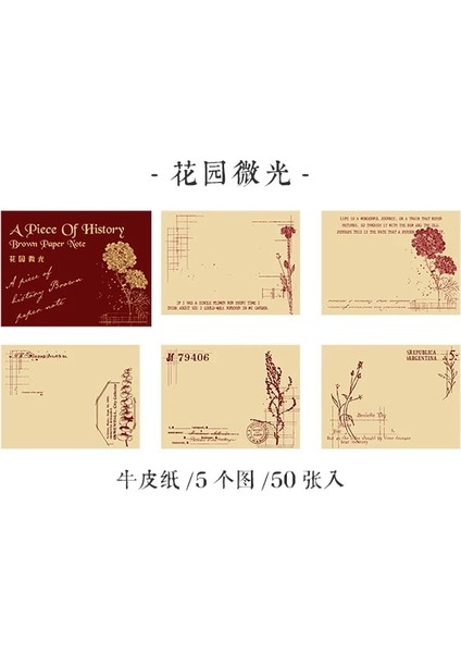 E Stili Dimeets Kraft Kağıt Vintage Bloknot Korteks Kapak Bronzlaştırıcı Mini Not Defteri ile Kelebek Yazma Kırtasiye Scrapbooking (Yurt Dışından)