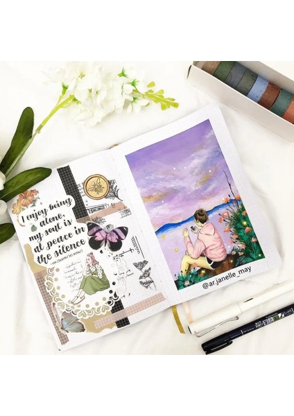 Turuncu Tarzı 180GSM Bambu Kağıt 180GSM Noktalı Defter Nokta Izgara Dergisi Suluboya Eskiz Defteri Kalınlaşmak Bambu Kağıt Yaşları Su Geçirmez Kumaş Ciltli (Yurt Dışından)