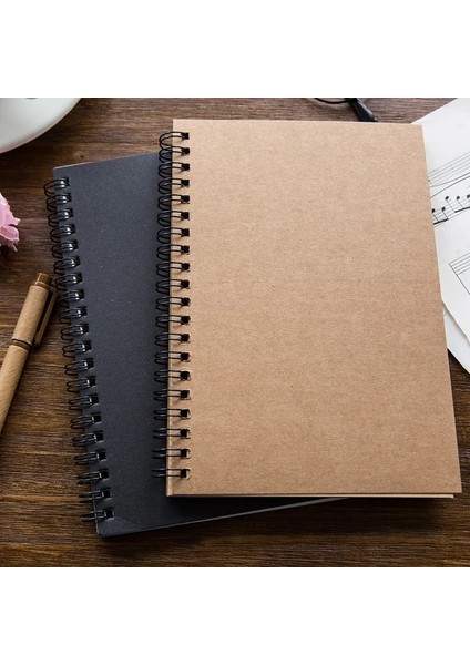 C Stili Le Sketchbooks Günlüğü Boyama Grafiti Yumuşak Kapak Siyah Kağıt Eskiz Defteri Not Defteri Çizim Dizüstü Ofis Okul Malzemeleri (Yurt Dışından)