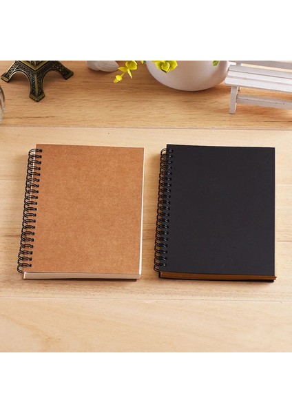 C Stili Le Sketchbooks Günlüğü Boyama Grafiti Yumuşak Kapak Siyah Kağıt Eskiz Defteri Not Defteri Çizim Dizüstü Ofis Okul Malzemeleri (Yurt Dışından)