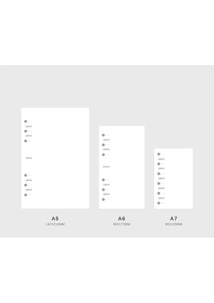 Tarz Yapmak A7 Mınkys Busineeet A5 A6 A7 Gevşek Yapraklı Kağıt Dolum Spiral Cilt Iç Sayfa Günlük Haftalık Aylık Yapılacaklar Gündem Kırtasiye (Yurt Dışından) modelleri