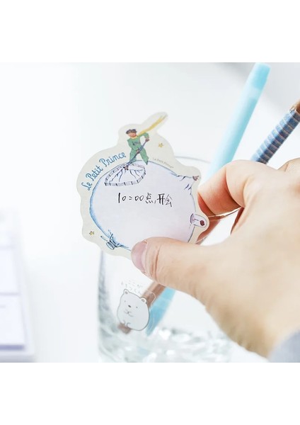 Bir Stil 30 Yaprak Küçük Prens Bloknot Kağıt Yapışkan Notlar Planlayıcısı Sticker Yapıştır Kawaii Kırtasiye Papeleria Ofis Okul Malzemeleri (Yurt Dışından) indirimleri