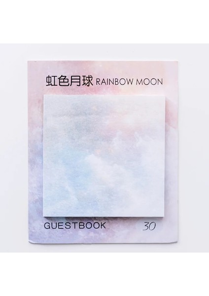 F Stili 30 Sheetspack Basit Gezegenler Yaratıcı Bloknot Yapışkan Notlar Pad Dekoratif Kırtasiye Çıkartmalar Ofis Okul Malzemeleri (Yurt Dışından)