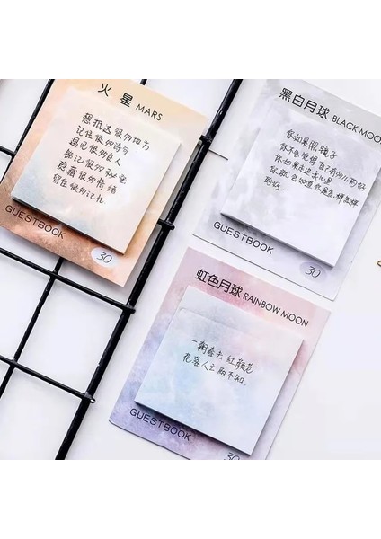 F Stili 30 Sheetspack Basit Gezegenler Yaratıcı Bloknot Yapışkan Notlar Pad Dekoratif Kırtasiye Çıkartmalar Ofis Okul Malzemeleri (Yurt Dışından) indirimleri