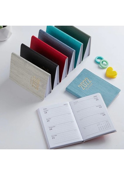 H05 Stili A7 Mini Defter Günleri Taşınabilir Cep Not Defteri Günlük Haftalık Gündem Planlayıcısı Defterler Kırtasiye Ofis Okul Malzemeleri (Yurt Dışından) fiyatları