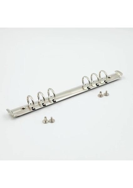 A4 2.5cm Tarzı A4 B5 A5 A6 A7 B7 Gevşek Yapraklı Spiral Defter Metal Klip Halkalı Binder 1.cm Çapı Dıy Dolgu Kağıt Depolama Klasörü Aksesuarları (Yurt Dışından)
