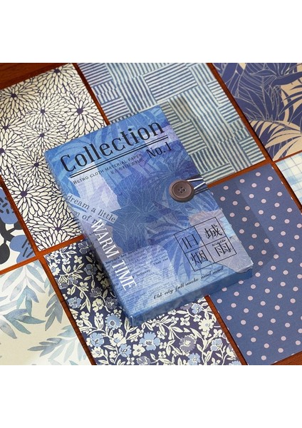 E Stili Dimet Zaman Sıcak Serisi Malzeme Kağıt Arka Plan Dıy Bez Kağıt Dekoratif Scrapbooking Vintage Craft Günlük Kağıdı (Yurt Dışından) indirimleri