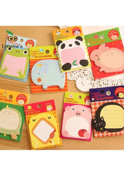 Panda Tarzı Ticker Sevimli Kawaii Hayvan Yapışkan Notlar Not Defteri Bloknotlar Ofis Okul Tedarik Kırtasiye Panda Kedi Kitty Imi (Yurt Dışından) indirimleri