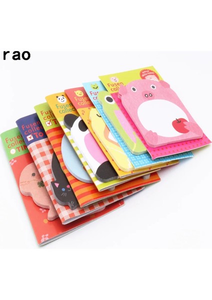 SEN-076 Tarzı Büyüleyici 070 Animal Series Bloknot Yapışkan Notlar Imi Işaret Et Etiket Kağıt Ofis Okul Malzemeleri Yazma Pedleri Defterler (Yurt Dışından)