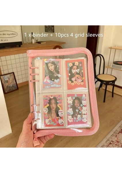 Sarı Stil A6 Mınkys A5 A6 Fermuar Bağlayıcı Fotoğraflı Kitap Kartpostal Toplamak Organizatör Dergi Defteri Witleeves Okul Kırtasiye (Yurt Dışından)