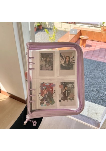 Sarı Stil A6 Mınkys A5 A6 Fermuar Bağlayıcı Fotoğraflı Kitap Kartpostal Toplamak Organizatör Dergi Defteri Witleeves Okul Kırtasiye (Yurt Dışından)