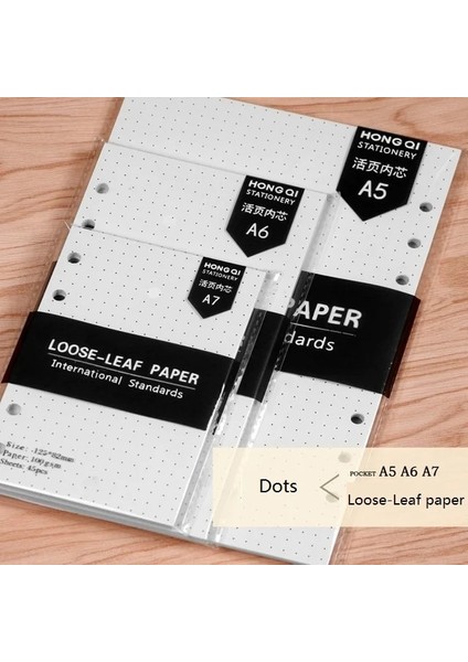 Nokta Stili A6 A5A6A7 Spiral Defter Gündemi Aylık Haftalık Planlayıcı Eets Altı Delikli Standart Gevşek Yapraklı Kağıt Ofis Okul Kırtasiye (Yurt Dışından)
