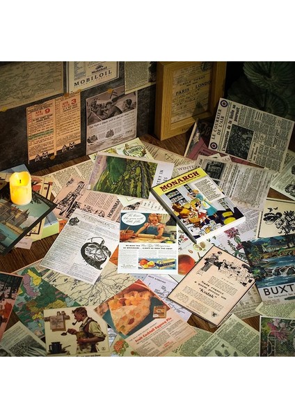 Ziranzhiling Tarzı 60 Sayfalık Bloknotlar Yapışkan Notlar Zaman Yolculuğu Retro Kağıt Günlüğü Scrapbooking Çıkartmalar Önemsiz Dergisi Okul Kırtasiye Not Defteri (Yurt Dışından) modelleri