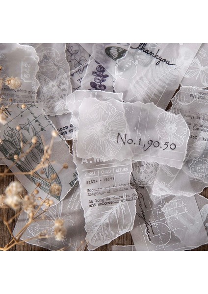 C Stili Dimeets Vintage Sülfürik Asit Kağıt Bloknotlar Scrapbooking Dergisi Dekorasyon Için Dıy Arka Plan Paperlaria Kırtasiye (Yurt Dışından) fırsatları