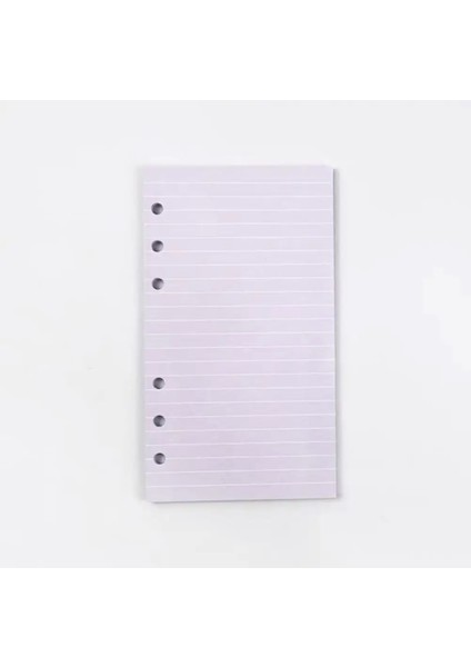 Mor Çizgi Stili A7 45 Yaprak A5 A6A7 Gevşek Yaprak Defter Dolum Spiral Cilt Iç Sayfa Haftalık Aylık Yapılacak Çizgi Nokta Izgara Içi Kağıt Kırtasiye (Yurt Dışından)