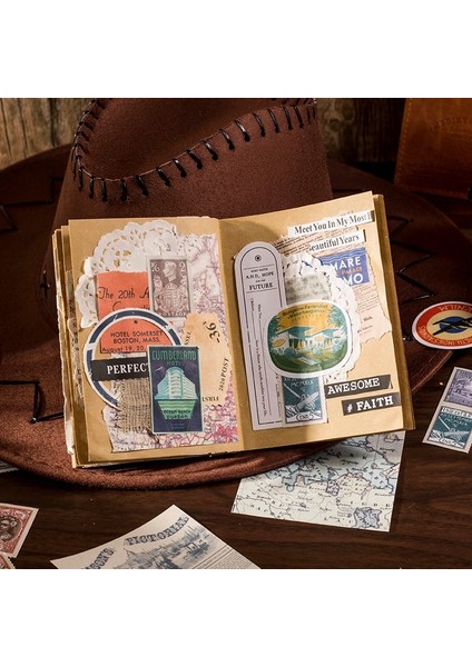 H Tarzı Dimeets Ortaçağ Tur Serisi 3 Çeşit Malzeme Kağıt Dekor Scrapbooking Dıy Imi Retro Arka Plan Kağıt Okul Kaynağı (Yurt Dışından)