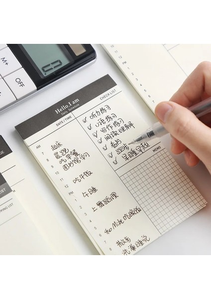 Mesaj Stili Yaratıcı Günlük Program Bloknot Yapılacaklar Listesi Zaman Yapışkan Not Takvim Planlayıcısı Çıkartmaları Ofis Okul Malzemeleri Kore Kırtasiye (Yurt Dışından) fiyatları