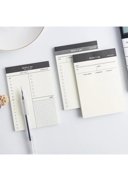Mesaj Stili Yaratıcı Günlük Program Bloknot Yapılacaklar Listesi Zaman Yapışkan Not Takvim Planlayıcısı Çıkartmaları Ofis Okul Malzemeleri Kore Kırtasiye (Yurt Dışından) fırsatları