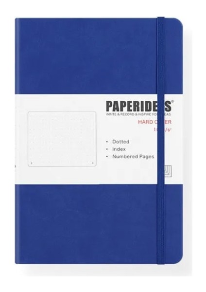 Bao Lan Stili Ciltli A5 Bullet Journals Dot Notebook Yaşı 100GSM 5,7x8. Retro Bandaj Şeker Renk Günlüğü Defter Günlüğü Bujo (Yurt Dışından)