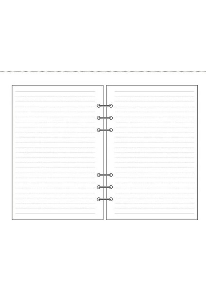 Çizgi Stili A7 A5 A6 Spiral Şeffaf Pvc Defter Kapağı Gevşek Günlüğü Bobin Halkalı Binder Dolgu Kağıt Ayrı Planlayıcı Çanta Almak Kart Depolama (Yurt Dışından)