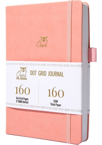 Afrika Tarzı Deri Kapak-Nokta Izgara Buke Journal Dot Gird Defter Yaşları, Boyut 5.7x8.2 Inç, 160GSM Ultra Kalın Bambu Kağıt Dıy Bujo Planlayıcısı (Yurt Dışından)
