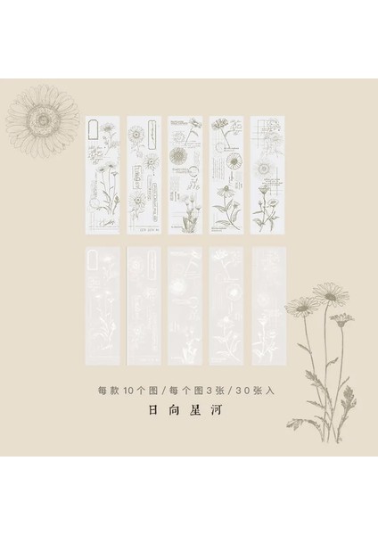 E Stili 30 Yaprak Vintage Bitki Yaprakları Sülfürik Asit Kağıt Scrapbooking Malzemesi Sanat Zanaat Günlüğü Dıy Dekoratif Dergi Malzemeleri (Yurt Dışından)