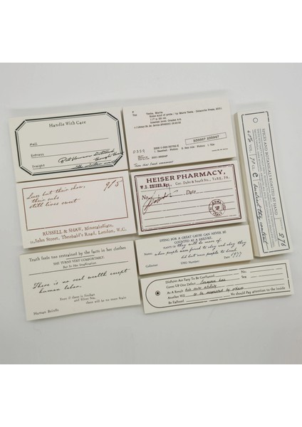 No.4 Tarzı Pinkinahy Etiketleri Vintage Çerçeve Malzeme Yaratıcılık Bloknotlar Bullet Günlük Tutma Scrapbooking Dekorasyon Kolaj Yapışkan Olmayan (Yurt Dışından) indirimleri