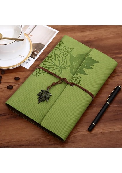 Dolum Kağıt Stili A6 Gezginler Eski Defter Pu Deri Boş Kraft Günlüğü Not Defteri Dergisi Sketchbook Kırtasiye Okul Ofis Malzemeleri A7A6A5 (Yurt Dışından)
