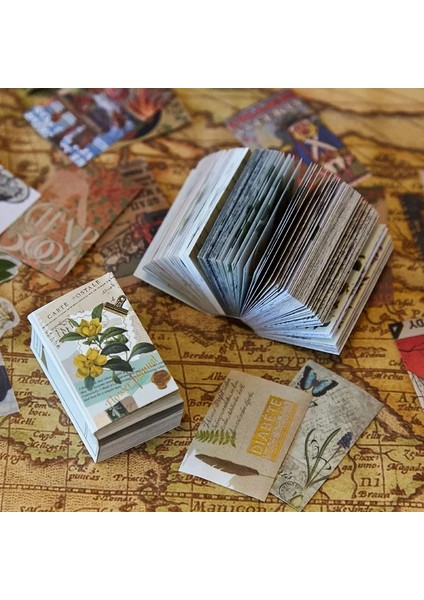 D Stili Journa Adet Retro Anılar Dönemi Melek Malzeme Kağıt Scrapbooking Kartı Günlük Tutma Projesi Dıy Retro Arka Plan Kağıdı (Yurt Dışından)