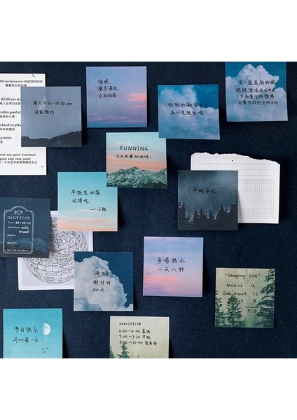 N Tarzı Journamm Kawaii Karikatür Ay Yıldız Sence Bloknotlar Yapışkan Not Defteri Günlüğü Yaratıcı Notlar Japon Kırtasiye Deco Bloknotlar (Yurt Dışından) fırsatları