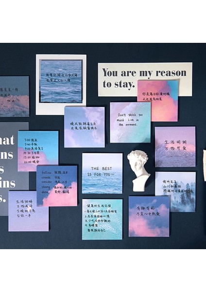 N Tarzı Journamm Kawaii Karikatür Ay Yıldız Sence Bloknotlar Yapışkan Not Defteri Günlüğü Yaratıcı Notlar Japon Kırtasiye Deco Bloknotlar (Yurt Dışından) indirimleri