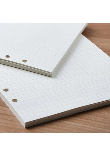Noktalı Stil A5 45 Yaprak Halka Defter Ek Doldurma 6 Delik Gevşek Yaprak Kağıtları Dergiler A5 A6 Spiral Günlük Planlayıcı Iç Çekirdek Kağıtları (Yurt Dışından) fırsatları