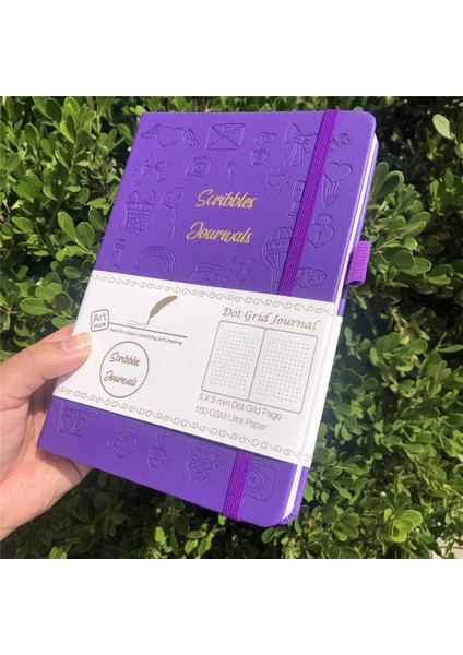Erik Tarzı 5.7x8.2 Inç 2022 Bullet Planner Dotted Notebook Dot Grid Journal Verimliliği, Tutku, Amaç ve Mutluluğu Artırmak Için (Yurt Dışından)