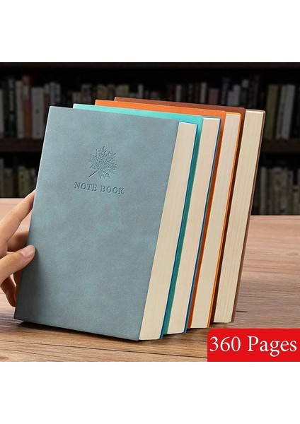 A5-A Stili A5B5 Defter Yatay Çizgi ve Ekstra Kalın Not Defteri Iş Günlüğü Kayıt Defteri Yumuşak Pu Deri Defter (Yurt Dışından) fiyatları