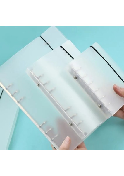 Günlük Plan Stili A7 Pvc A5 A6 A7 Spiral Defter Kapağı Gevşek Günlüğü Bobin Halkalı Binder Dolgu Kağıt Ayrı Planlayıcı Çanta Almak Kart Depolama (Yurt Dışından)