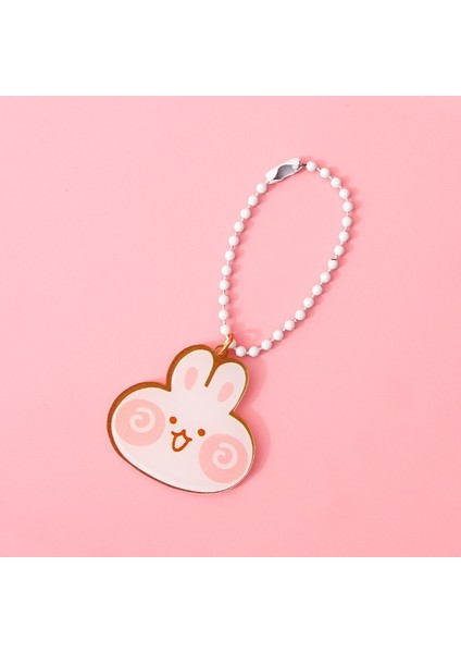 1 Adet Tavşan Tarzı 10.7cm x 9.2cm Sharkbang Tam Set Kawaeets 3 Delik Kapak Mini Gevşek Yapraklı Dergi Defter Günlüğü Gündem Not Defteri Okul Kırtasiye (Yurt Dışından)