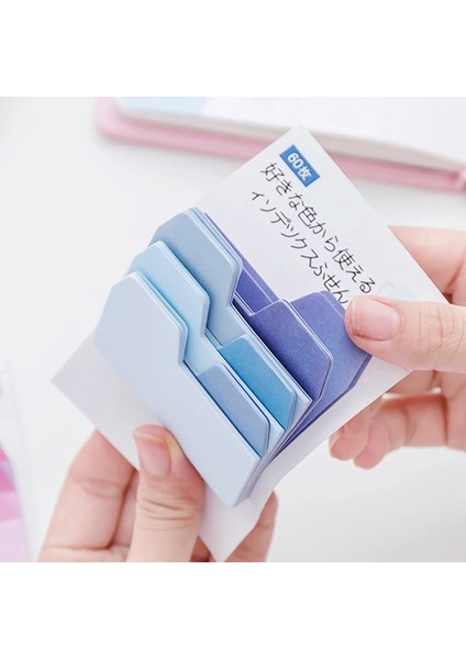 No.2 Tarzı Yaratıcı Degrade Renk Indeksi Bloknot Yayınlandı Yapışkan Notlar Kağıt Etiket Not Defteri Imi Okul Malzemeleri Kawaii Kırtasiye (Yurt Dışından)